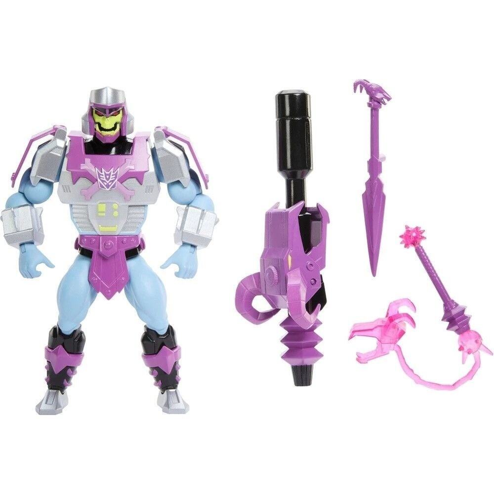 Mattel MASTERS OF THE UNIVERSE X TRANSFORMERS - MEGATRON ARMOR SKELETOR MOTU NEW